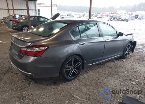 2016 Honda Accord Sport from USA, damaged, VIN 1HGCR2F57GA154213